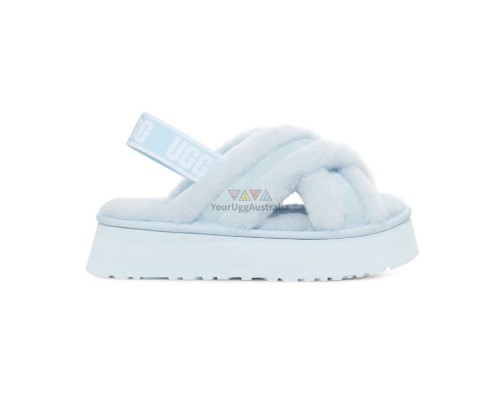 UGG Disco Cross Slide Blue