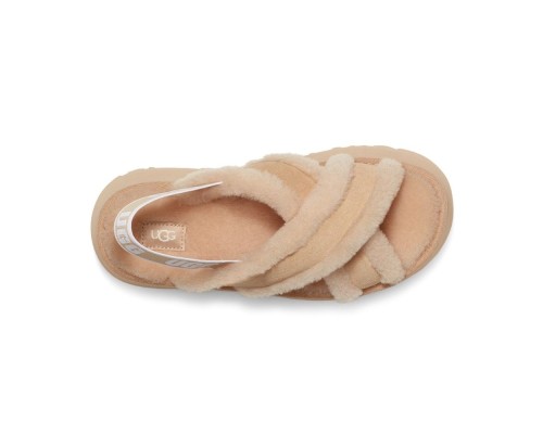 UGG Disco Cross Slide Sand