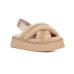 UGG Disco Cross Slide Sand