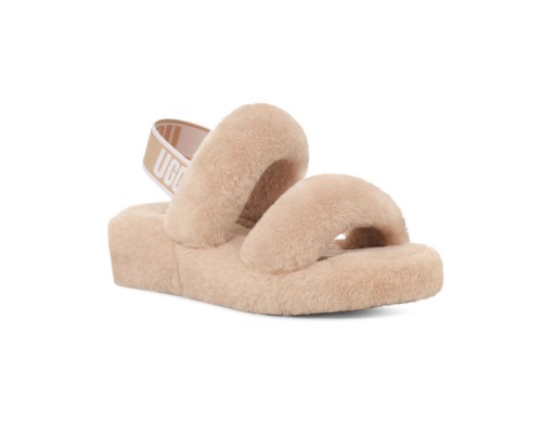 UGG OH YEAH SLIDERS SAND