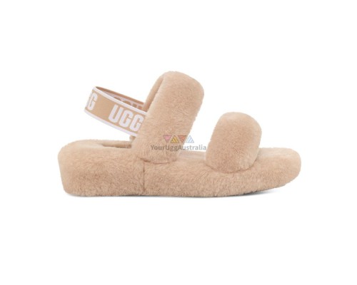 UGG OH YEAH SLIDERS SAND