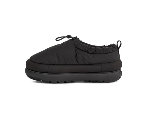 UGG MAXI HERITAGE BRAID CLOG BLACK