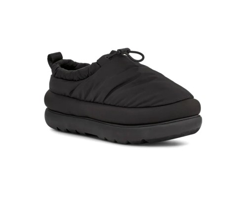 UGG MAXI HERITAGE BRAID CLOG BLACK