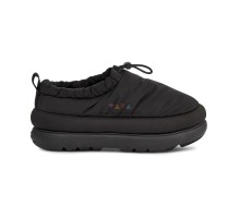 UGG MAXI HERITAGE BRAID CLOG BLACK