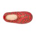 UGG MAXI HERITAGE BRAID CLOG RED