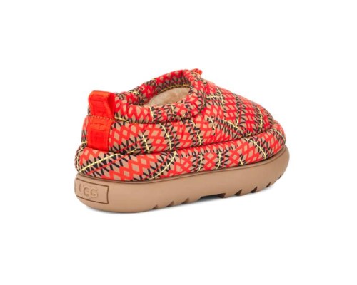 UGG MAXI HERITAGE BRAID CLOG RED