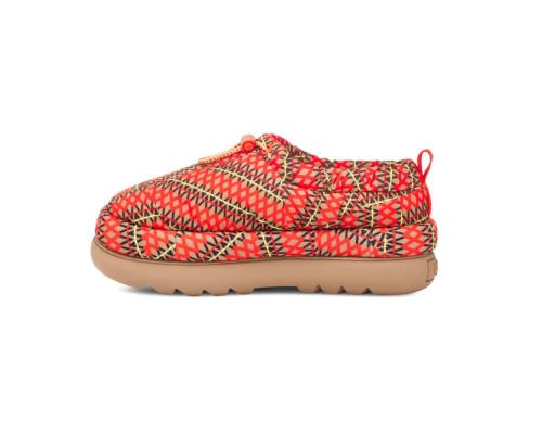 UGG MAXI HERITAGE BRAID CLOG RED