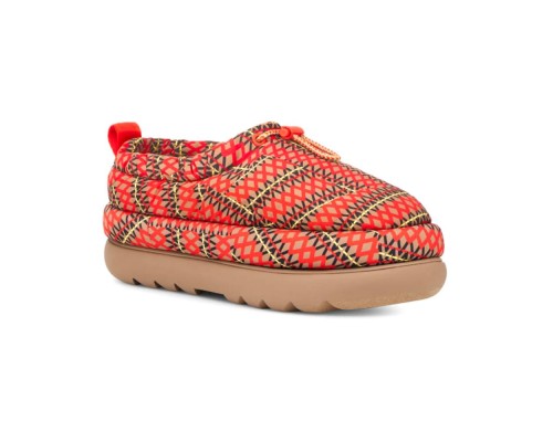 UGG MAXI HERITAGE BRAID CLOG RED