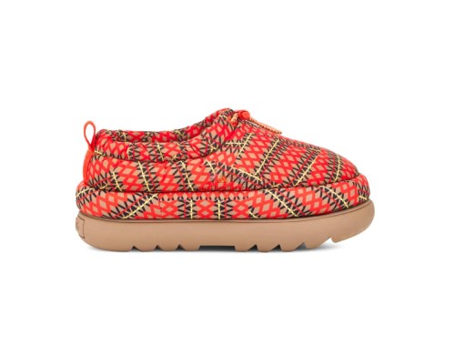 UGG MAXI HERITAGE BRAID CLOG RED