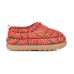 UGG MAXI HERITAGE BRAID CLOG RED