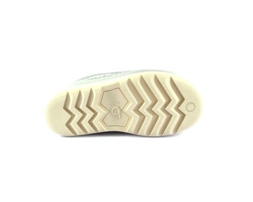 UGG MAXI HERITAGE BRAID CLOG SILVER