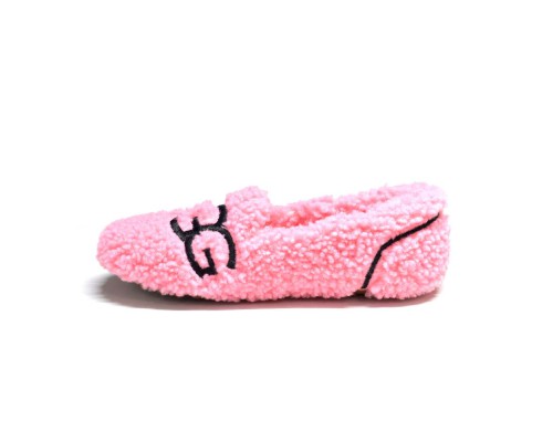 UGG WOMEN'S HAILEY FLAFF LOFER PINK