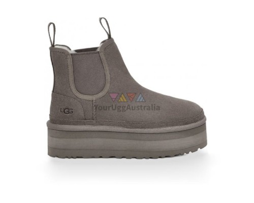 UGG NEUMEL PLATFORM CHELSEA GREY