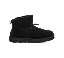 UGG CLASSIC MINI TOGGLER BLACK