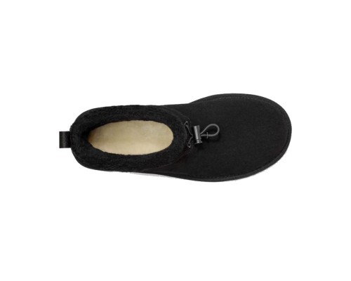 UGG CLASSIC MINI TOGGLER BLACK