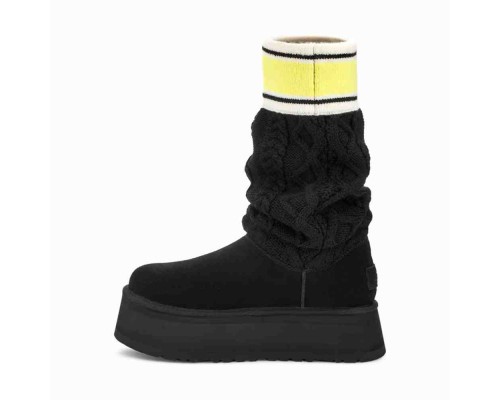 CLASSIC SWEATER LETTER BLACK