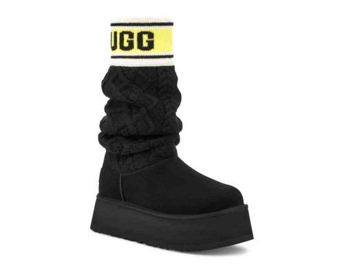 CLASSIC SWEATER LETTER BLACK