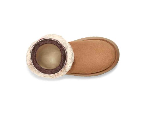 CLASSIC SWEATER LETTER  CHESTNUT