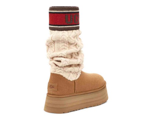 CLASSIC SWEATER LETTER  CHESTNUT