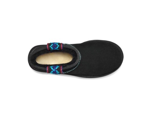 UGG CLASSIC ULTRA MINI BRAID PLATFORM BLACK