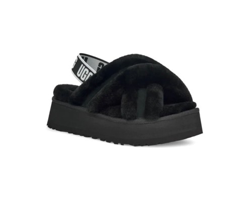 UGG Disco Cross Slide Black