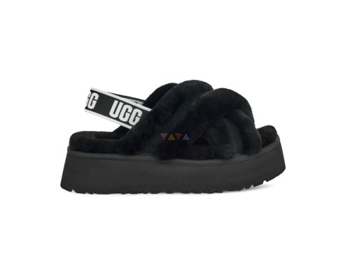 UGG Disco Cross Slide Black