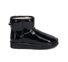  UGG JIMMY CHOO MINI PATENT II BLACK