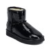 UGG JIMMY CHOO MINI PATENT II BLACK