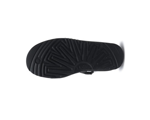 UGG JIMMY CHOO MINI PATENT II BLACK