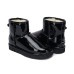 UGG JIMMY CHOO MINI PATENT II BLACK