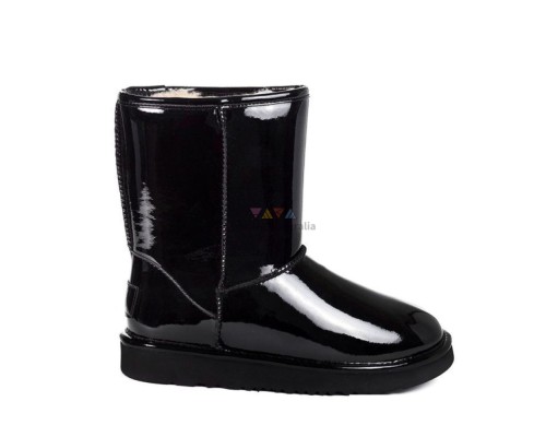 UGG JIMMY CHOO PATENT II BLACK