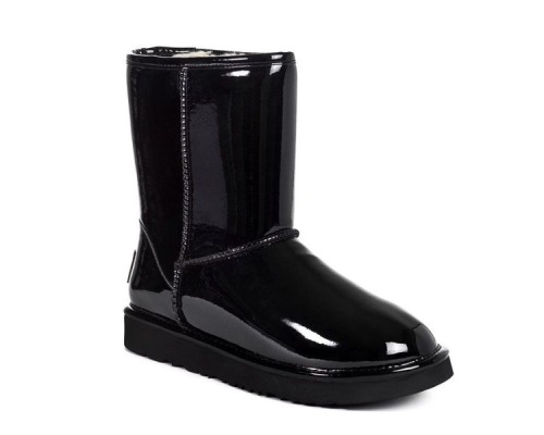 UGG JIMMY CHOO PATENT II BLACK