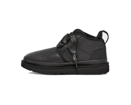 UGG NEUMEL FT BLACK LEATHER
