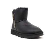 UGG BAILEY ZIP MINI BOOT METALLIC BLACK