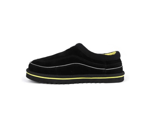 UGG MENS TASMAN CALI WAVE BLACK/PEARFECT