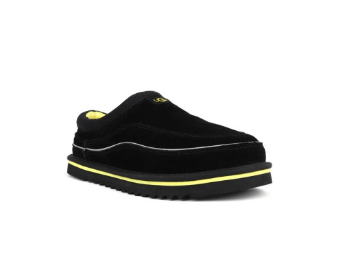 UGG MENS TASMAN CALI WAVE BLACK/PEARFECT