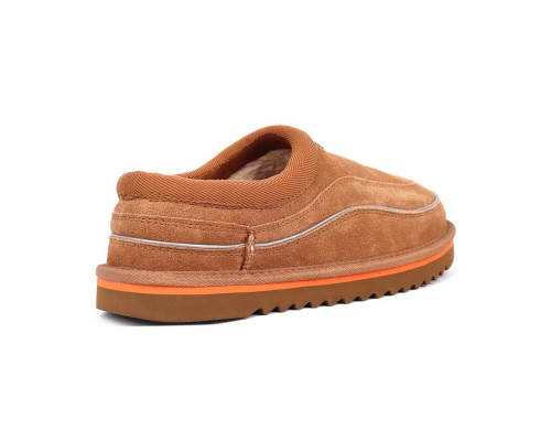UGG MENS TASMAN CALI WAVE CHESTNUT/ORANGE SODA