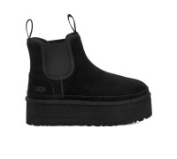 UGG NEUMEL PLATFORM CHELSEA BLACK  