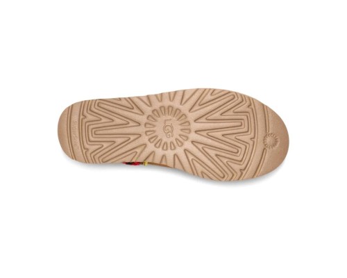 UGG CLASSIC ULTRA MINI BRAID PLATFORM CHESTNUT