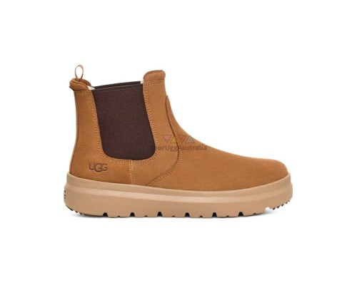 UGG MENS BURLEIGH CHELSEA CHESTNUT