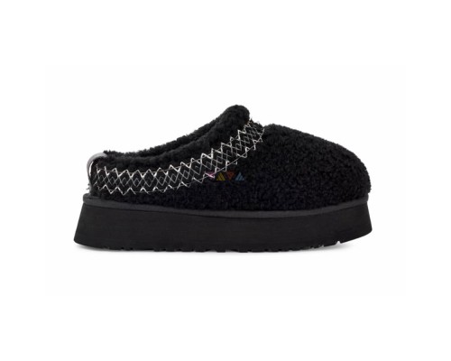 CLASSIC TASMAN TAZZ UGG BRAID BLACK