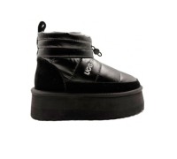 UGG WOMEN'S OBBA PLATFORM BLACK