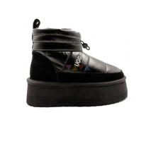 UGG WOMEN'S OBBA PLATFORM BLACK