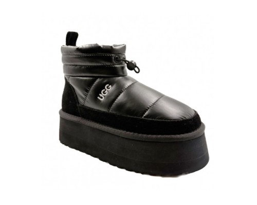 UGG WOMEN'S OBBA PLATFORM BLACK