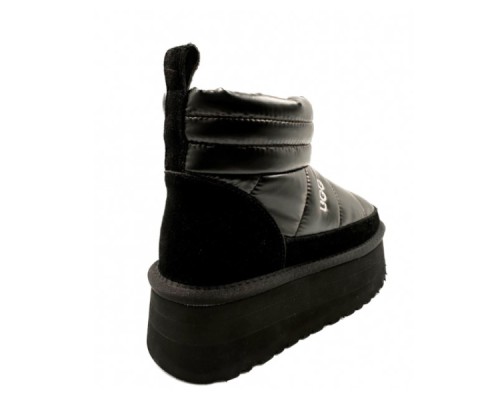 UGG WOMEN'S OBBA PLATFORM BLACK