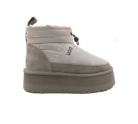 UGG WOMEN'S OBBA PLATFORM GREY