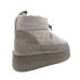 UGG WOMEN'S OBBA PLATFORM GREY